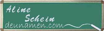 Aline Schein Visitenkarte
